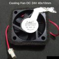 40mm FAN 4010 24V COOLING Fan 1.5 Inch Cooling Fan 24V 40x40x10mm 4010 Fan Heatsink Cooler Radiator Cooling Fan 24V DC Fan Heat Dissipation Mini Fans With Cables. 
