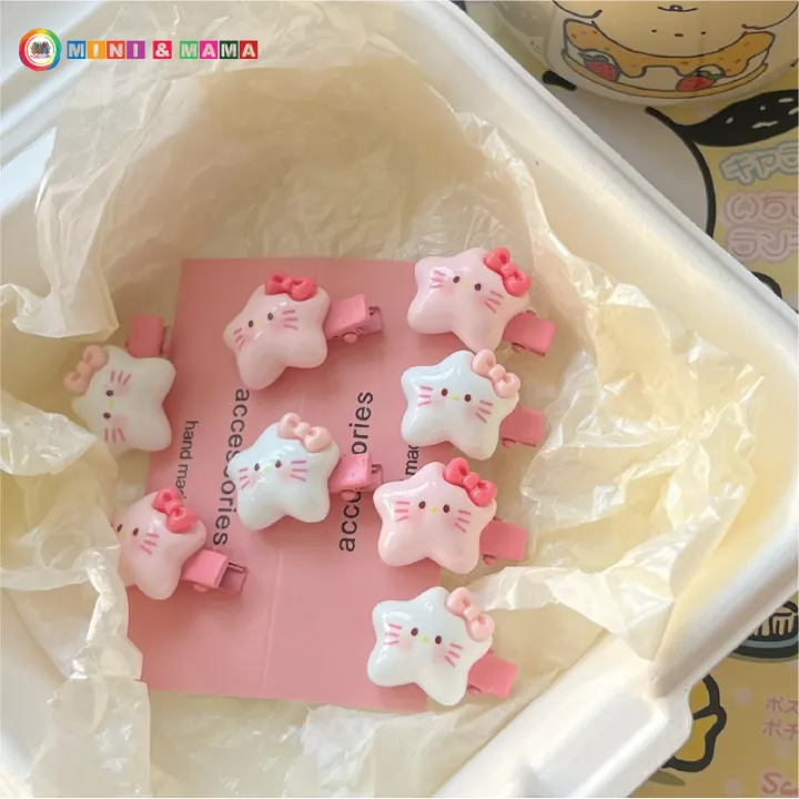 New%20Cute%20Cartoon%20White%20Pink%20Star%20Hair%20Clip%20Hair%20Clips%20For%20Girls%20Women%20Hair%20Accessories%20-%20Image%204