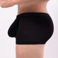 Men Boxer Underwear Bulge Open Front Large Pouch Men Panties Mesh Man Hole Underpants Men Lingerie Boxershorts Hombre.