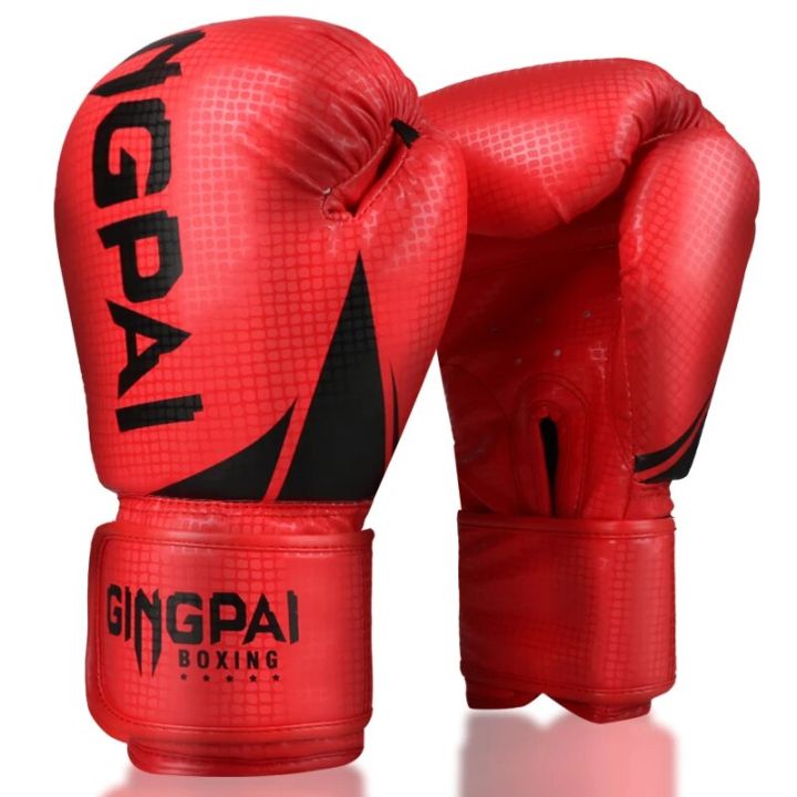 GINGPAI%206oz%208oz%2010oz%2012oz%20Adult%20Men's%20Women's%20Kids%20Boxing%20Gloves%20PU%20Leather%20MMA%20Muay%20Thai%20Sanda%20Professional%20Fighting%20Gloves%20-%20Image%205