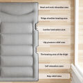 Camping Cot With Soft Padded Cushion Heavy Duty Reclining Outdoor Lounger Folding Bed With Side Pocket For 500 Lbs. 
