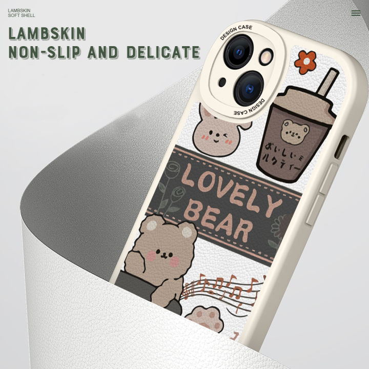 YYDS%20for%20Redmi%20Note%2010%20/%20Note%2010S%20Back%20Cover%20Cute%20Bear%20Leather%20Case%20Soft%20Thin%20Drop%20Resistant%20Phone%20Case%20-%20Image%204