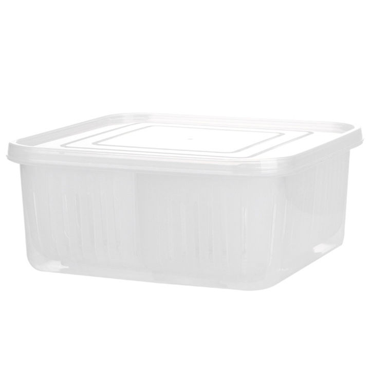 4%20Compartments%20Food%20Container%20Water%20Draining%20Plastic%20Rectangular%20Stackable%20Fruit%20Vegetables%20Storage%20Box%20Kitchen%20Accessories%20-%20Image%205