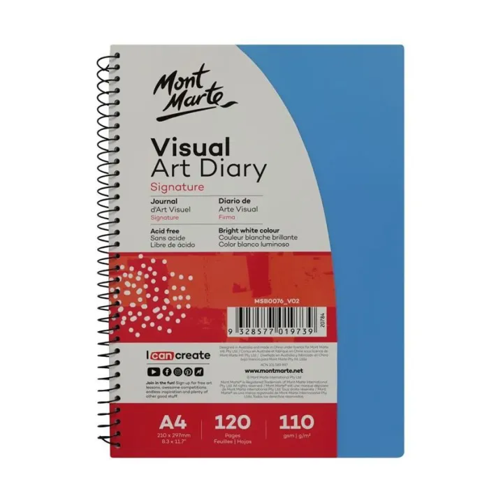 Mont%20Marte%20Visual%20Art%20Diary%20Spiral%20Bound%20Colour%20Cover%20White%20Paper%20A4%20110gsm%20120%20Sheet%20-%20Image%202