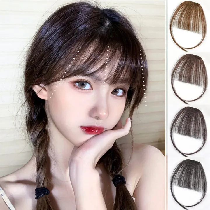 Korean%20Natural%20Forehead%20Ins%20Hair%20Fake%20Fringes%20Air%20Bangs%20Wig%20Female%20Piece%20Real%20Comic%20Flush%20Bangs%20Invisible%20Wig%20-%20Image%207