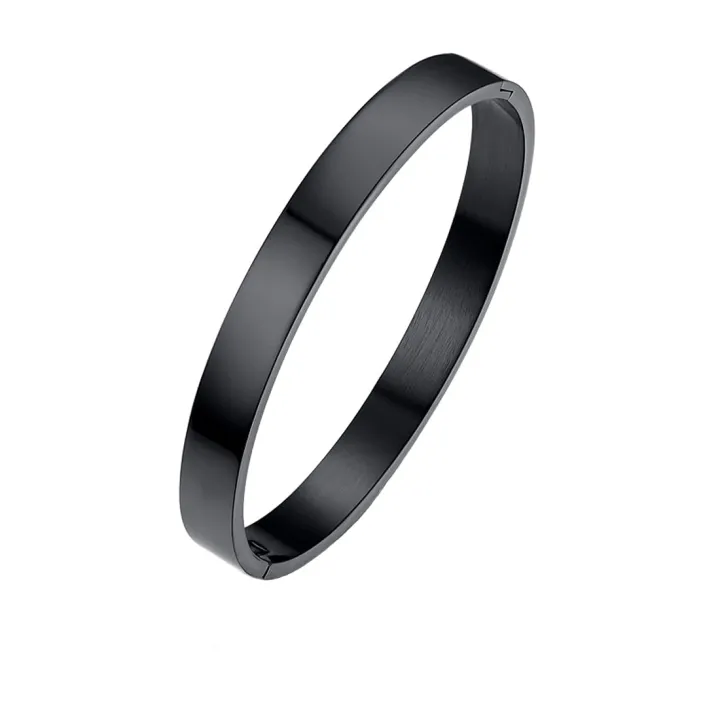 Adjustable%20Bangle%20Bracelet%20Stainless%20Steel-Black%20-%20Image%203