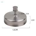 Hamburger Patty Maker Round Shape Burger Press Burger Smasher Non Stick for BBQ Homemade L. 