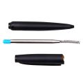 Luxury Metal 706 Ballpoint Pen Matte Black Spin Student Stationery Office Supplies. 