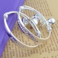 2pcs Adjustable 925 Sterling Silver Bracelet Bangle for Children Baby Girls Boys Toddlers - intl. 