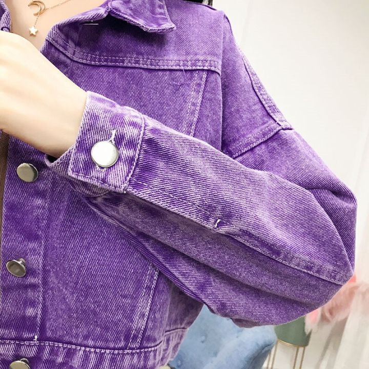 Korean%20Cropped%20Denim%20Jacket%20Women%202021%20Spring%20Autumn%20Casual%20Loose%20High%20Waist%20Jean%20Jacket%20Street%20Long%20Sleeve%20Short%20Outerwear%20Tops%20-%20Image%209