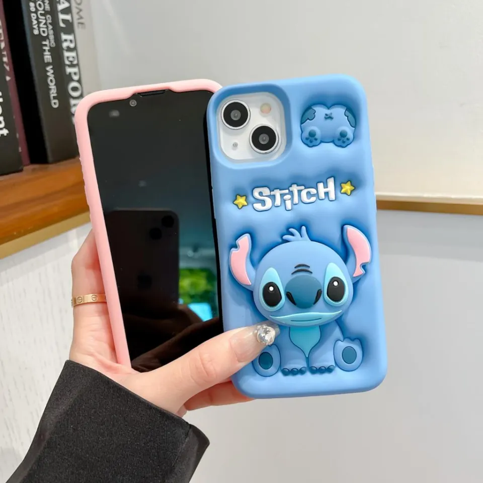 Support/poignée 3D Face Grip Pour IPhone 15 Pro Max Et Autres Modèles - Modèle Stitch