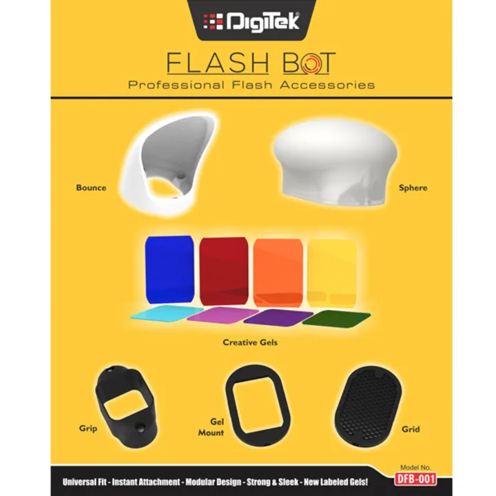 Digitek DFB-001 Flash Bot Professional Diffuser Kit