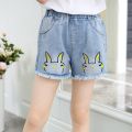 Jean Shorts for Girls Cotton Casual Kids Shorts Girl Summer Short Jean Cute Shorts Girl Pants Thin Section Summer Jeans.