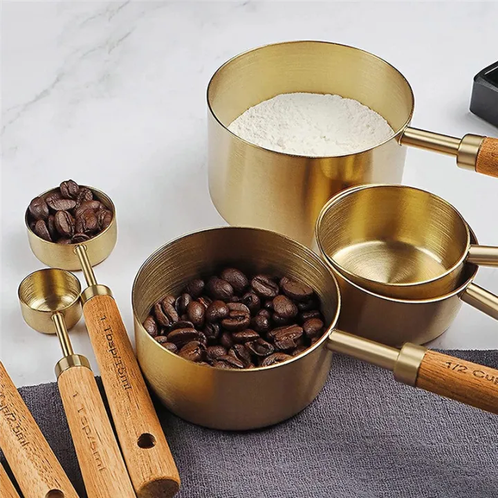 Measuring%20Cups%20and%20Spoons%20Set%20of%208,%20Wood%20Handle%20with%20Metric%20and%20US%20Measurements,Stainless%20Steel,%20for%20Cooking%20and%20Baking%20-%20Image%205