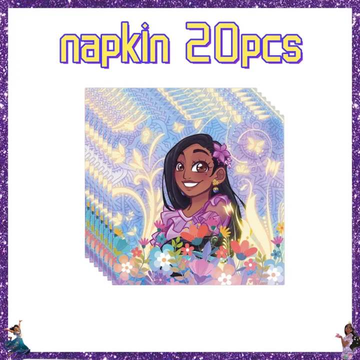 Disney%20Encanto%20Mirabel%20Birthday%20Party%20Decoration%20Cup%20Plate%20Napkin%20Isabella%20Balloon%20Gift%20Bag%20Flag%20Baby%20Shower%20Girl%20Party%20Supplies%20-%20Image%204