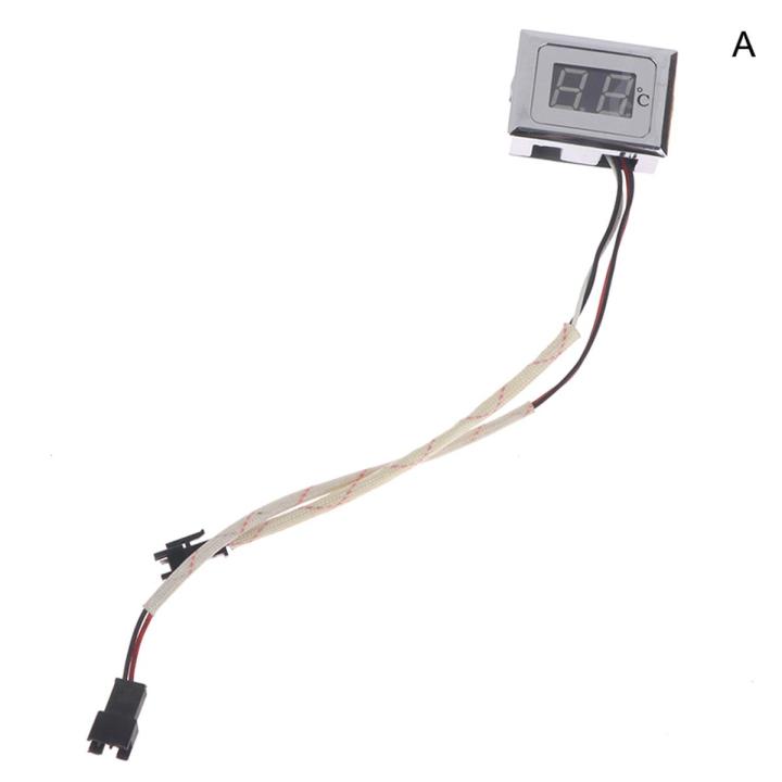 Natural Gas Water Heater Temperature Digital Display 88 Square Display Meter