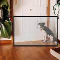 Portable Foldable Dog Gate Guard Enclosure Easily Install Lightweight Sturdy Size S. 