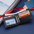 Emperor Paul Men's Genuine Leather Long Fashionable Multi functional Wallet Card Bag with Business Luxury and High end Gift for Boyfriend.