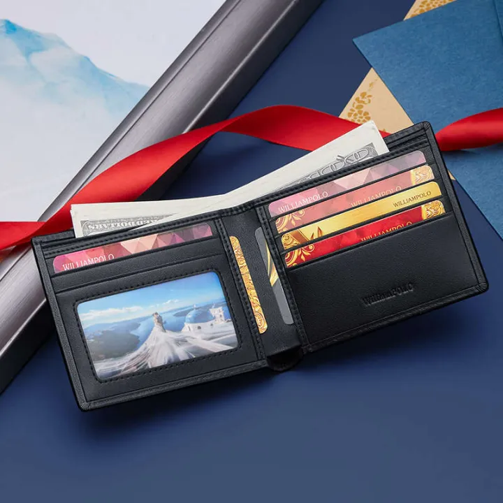 Emperor%20Paul%20Men's%20Genuine%20Leather%20Long%20Fashionable%20Multi%20functional%20Wallet%20Card%20Bag%20with%20Business%20Luxury%20and%20High%20end%20Gift%20for%20Boyfriend%20-%20Image%204