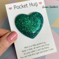 Special Pocket Heart Hug Keepsake and Ornament Bring Joy for Girl Woman Lovers.