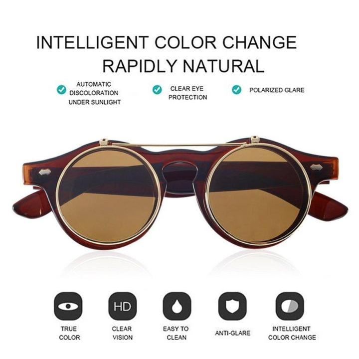 SE%20Classic%20Steampunk%20Goth%20Glasses%20Goggles%20Round%20Flip%20Up%20Sunglasses%20Eyeglass%20-%20Image%203