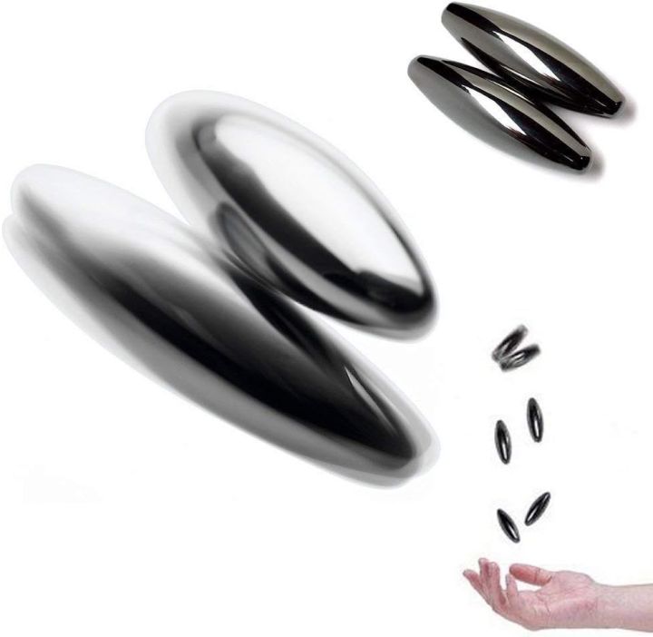 4 Ps Powerful Rattle Magnets Spinning Buzzing Snake Eggs, Educational Science Toy, Great Stress Relief for Autism, ADD, ADHD & OCD, Fidget Toy, Can be Used as Fridge Magnets