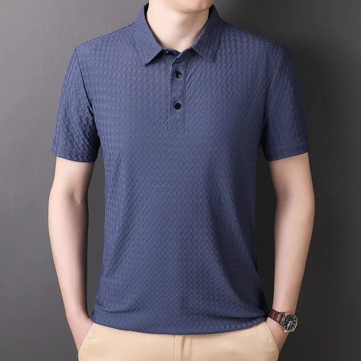 Men's%20polo%20shirt,%20summer%20new%20Korean%20version%20of%20business%20casual,%20youth%20fashion%20casual%20lapel%20ice%20silk%20short%20sleeve%20top%20-%20Image%206