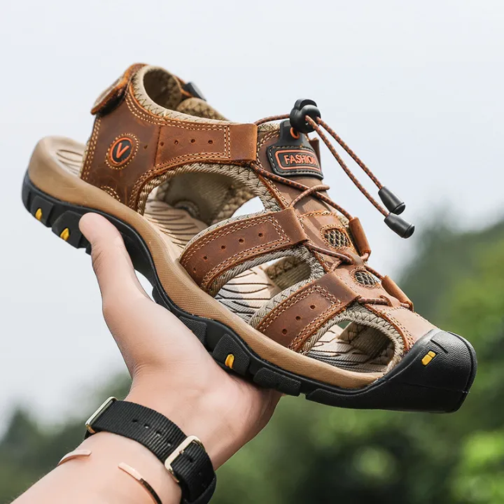Big%20Size%2038-48%20Mens%20Sandals%20Summer%20Beach%20Sandals%20for%20Men%20Outdoor%20Leather%20Sandals%20Hiking%20Sandals%20for%20Men%20-%20Image%205