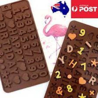Silicone Chocolate Mould - Alphabet Letters Shape - Create Fun Chocolate Treats With An Alphabet-Shaped Silicone Mould