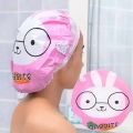 Flare Waterproof Female Shower Cap Lady Shower Cap For Bath. 