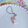 Japanese kawaii Cartoon Smart Phone Strap Lanyards for iPhone/Samsung Case Anime Key Chain Decoration Mobile Strap Phone Charms. 