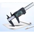 Carbon Fiber 6 Inch Digital Vernier Calipers 6 Inch 150mm Scale Electronic Digital Slide Caliper Ruler Measuring Gauge Scale With Large LCD Display Inch Millimeter Hand Tools. 