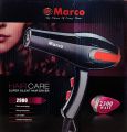 Marco MHD-2900 Red & Black Hair Dryer. 