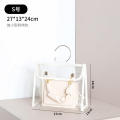 Organize Bags Plastic Hanging Bag Deposit Waterproof Bag Handbag Storage Bag Bag.