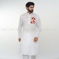 printed Cotton Exclusive Long Sleeve Panjabi for Man. 