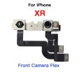 Inner Parts For iPhone XR Front Rear Camera Charging Port Power Volume Button Flex Cable With Taptic Engine Ear Loud Speaker.