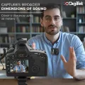 DigiTek® (DWM 101) Wireless Microphone System for DSLR, Camcorder, Smartphone & Tablet DWM 101. 