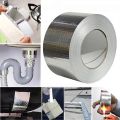 【VisioN Shop】5m*5cm Newly Repair Tape Super Waterproof Butyl Rubber Aluminium Foil Tape Strong Adhesive. 