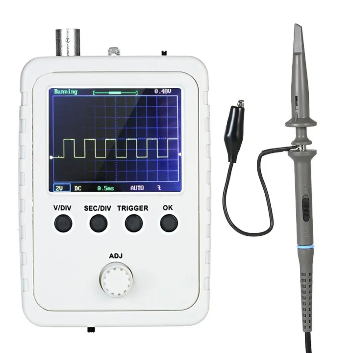 2.4"%20TFT%20Digital%20Oscilloscope%20Kit%20with%20Power%20Adapter%20and%20BNC-Clip%20Cable%20Probe%20DS0150%20(Assembled%20Finished%20Machine)%20-%20Image%204