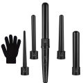 5P Curling Iron Hair Curler 9-32MM Professional Curl Irons Ceramic Styling Tools Hair Tong Hair Styling Tools. 