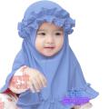HIJAB FOR YOUR ADORABLE DAUGHTER. DUBAI CHERRY CLOTH, FOR 1 YEARS TO 10 YEARS KIDS, MUSLIM KIDS' HIJAB.. 