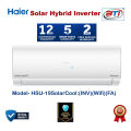 Haier 19Solar Hybrid Inverter Model- HSU-19SolarCool (INV)(Wifi)(FA). 