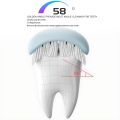 3 Sided Autism Toothbrush Three Bristles for Special Needs Adult Soft Bristles Soft and Gentle for Complete Tooth and Gum Care (.