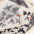 1PCS Pottery Art Transfer Paper Glaze Underglaze Black Flower Paper Jingdezhen Ceramic Decal Paper DIY Polymer Clay Tools MuXiaRe. 