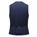 2022 Men's Business Casual Suit Vest New Brand Clothing Gentleman Banquet Wedding Vest Black Royal Blue Navy Blue Gray 5XL 6XL. 