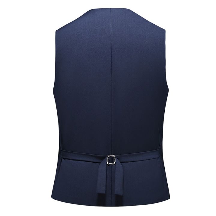 2022%20Men's%20Business%20Casual%20Suit%20Vest%20New%20Brand%20Clothing%20Gentleman%20Banquet%20Wedding%20Vest%20Black%20Royal%20Blue%20Navy%20Blue%20Gray%205XL%206XL%20-%20Image%202
