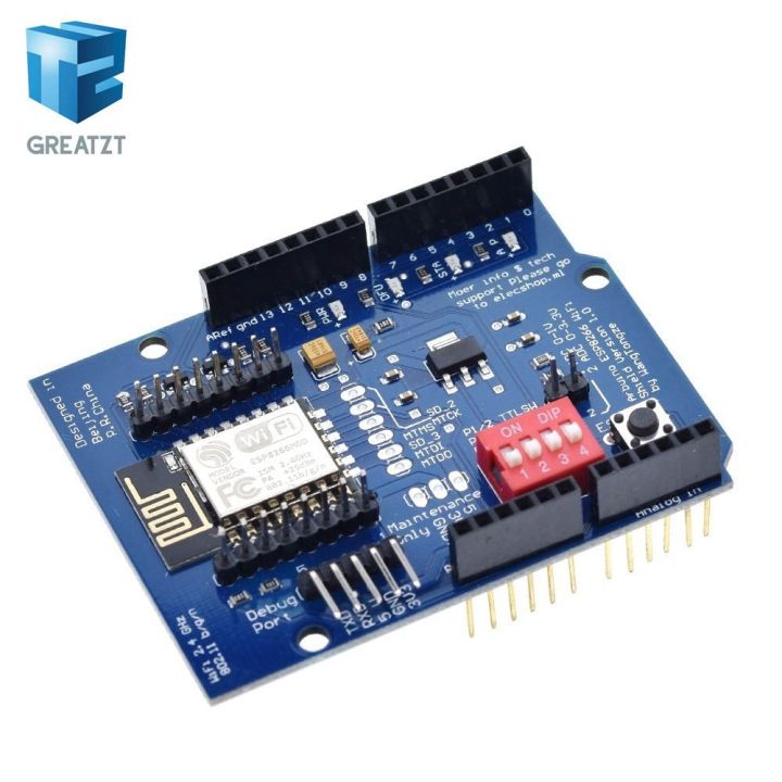 ESP8266%20ESP-12E%20UART%20WIFI%20Wireless%20Shield%20Development%20Board%20For%20Arduino%20UNO%20R3%20Circuits%20Boards%20Modules%20ONE%20-%20Image%205
