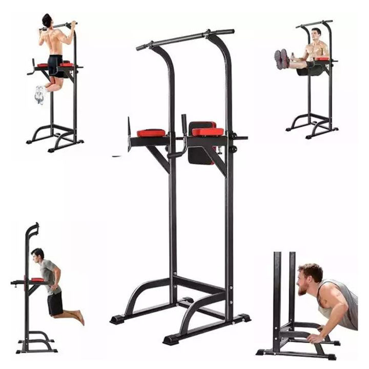 Dip Pullup Station AB Pull Up Stand Calisthenics Equipment Gym for Home Power Tower Fitness Workout Daraz .bd