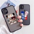 【Ice Queen song】 2023 Phone Cases for IPhone 12 Mini 13 14 11Pro Max X XR XS MAX 6s 7 8 plus SE 2020 Anime My Hero Academia Hard Shockproof Back Cover.
