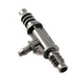 5-Pcs Reducer Tee Connector to Join 8/11mm or 9/12 mm Garden Hose Pipe with 4/7mm Tube for Setup Gardening Drip Irrigation or Watering System..